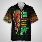 Black Queen Hawaiian Shirt